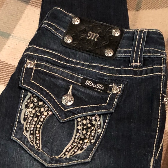 LIKE NEW $220- Miss Me signature SKINNY Angel - Picture 7 of 7